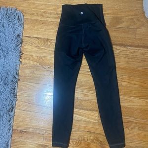 Lululemon black leggings size 2